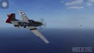 钢铁飞翼_任务_护卫航母空战  太平洋 海战 空战 Pacific naval and air combat, naval battle air battle,fighter plane P-51