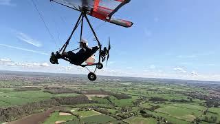 Microlite Aviation's sub-70 Microlite Fly with Aeros Adam wing