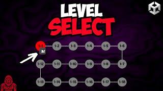Make a COMPLETE Level Select screen from scratch (no placing things by hand) - Unity Tutorial