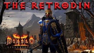 The Retrodin - Classic Non-Meta Build using forgotten Items! [Diablo 2 Resurrected Theme Builds]