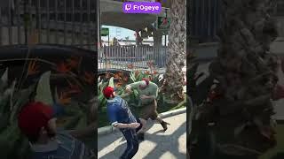 Double D beats up an old man
