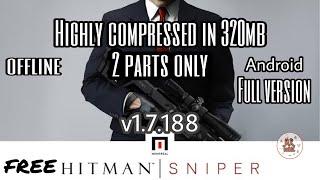 Hitman sniper v1.7.18 android latest offline version highly compressed for android