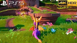 Spyro Reignited Trilogy (PS5) 4K HDR Gameplay - (100% Full Game)