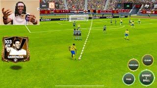 103 Rated Garrincha Powerful Driven Free-Kick is UNSTOPPABLE - FC MOBILE