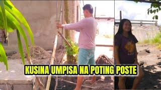 UMPISA NA KUSINA NG BAHAY NI CUMLAUDE GIRL MAY POTING NA SA POSTE