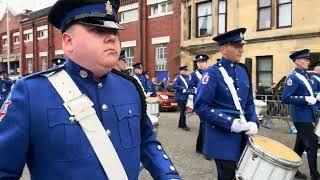 Pride of Govan flute band  anniversary parade 2024