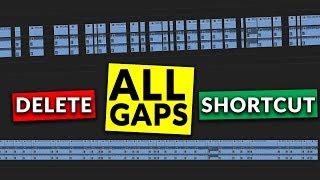 How To Delete All Gaps At Once In Premiere Pro