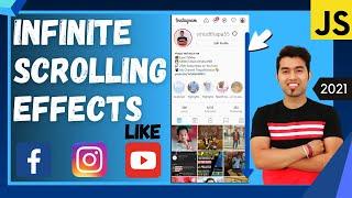  Infinite Scroll with JavaScript Like Facebook, Instagram in Hindi