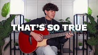 That's So True - Gracie Abrams | Fingerstyle Guitar Cover | TABS