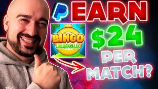 Bingo Jungle App Review: Earn $24 Each BINGO Match? - Real Experience