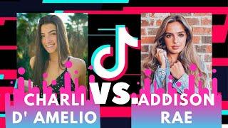 CHARLI D' AMELIO VS. ADDISON RAE TIKTOK DANCES l 7E Entertainment