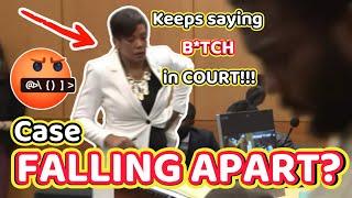 Love LOSES IT in Court. Keeps Saying B*TCH. Case Falling Apart? #ylstrial #youngthug