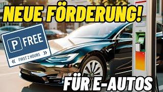 Neue Förderung für E-Autos! Darauf hat ganz Deutschland gewartet  …