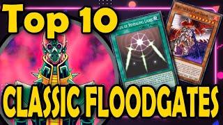 Top 10 Best Floodgates from Classic YGO