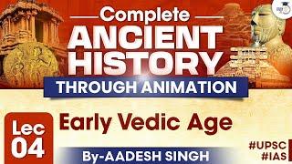 Early Vedic Age | Complete  Ancient History Through Animation | By Aadesh Singh | StudyIQ IAS