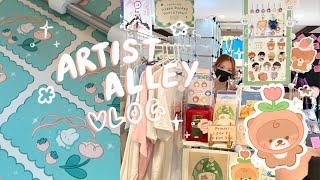 artist alley vlog ⟡ queer art con in nyc!! (aka flame con)