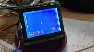 DIY Arduino LCD game - Faling life & points