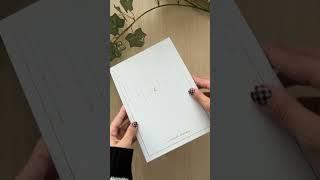 new bullet journal unboxing  use code “MINGO” for 10% off Notebook Therapy