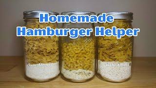 Homemade Hamburger Helper: Lasagna, Stroganoff & Cheeseburger Macaroni