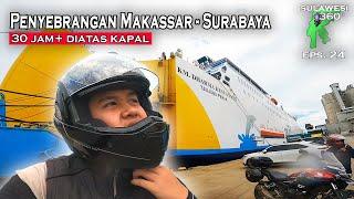 Kapal Rasa Hotel Dharma Lautan Utama Penyebrangan Makassar ke Surabaya | Touring Sulawesi 360 Eps.24