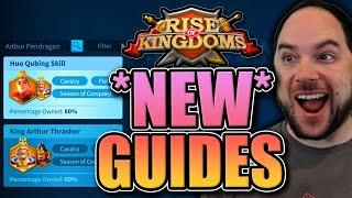 Update Discoveries! [Cosmetic Shop, Commander Strategies, Museum Buffs] Rise of Kingdoms