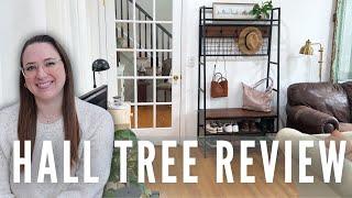 🪜Upgrade Your Entryway with this 5-in-1 Hall Tree with Bench and Coat Rack