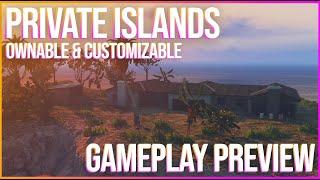 FiveM Script | Private Islands [Gameplay preview] | KuzQuality