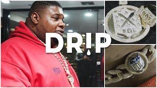 Big Narstie Collects his Iced Out BDL Bracelet - #Drip Ep.6 | Link Up TV