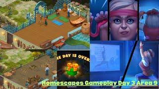 Homescapes Gameplay Day 3 Area 9 Walkthrough