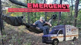 Hammock Camping Interrupted  By Urgent Call