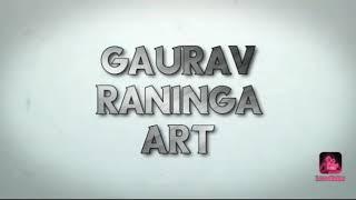 Making of sketch | pencil art work | gaurav raninga art | portrait art | artist | drawing | painting