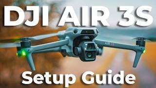 DJI Air 3S BEGINNERS Setup Guide | 8 Steps