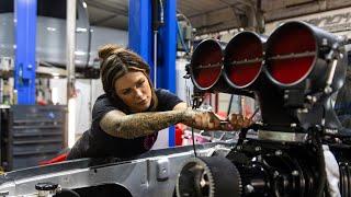 Installing The NASTY Blower On My Burnout Truck