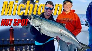 Fishing Michigan 2024 for Salmon!