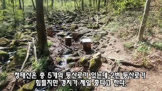 (100대명산 청태산) 청태산 최단코스 #청태산 #청태산최단코스 #outdoors #southkorea #hiking #mountainslayer #블랙야크