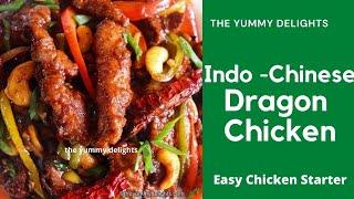 Dragon Chicken Restaurant-Style | Chicken Starter recipe | Indo-Chinese Dragon Chicken