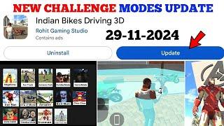 Indian Bike Driving 3D New Update New Challenge Modes | New Missions+Character | Harsh in Game