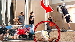 Reacting to 2HYPE Basketball MINI HOOP Highlights!!