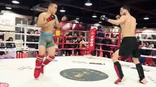 Petr Dmitriev vs Liu Peng Shuai 1 round.