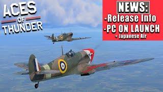 PC LAUNCH + RELEASE WINDOW CONFIRMED for Aces of Thunder! (Gameplay Trailer Breakdown)