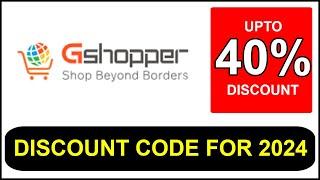 Gshopper Coupon Code (2024 / 2025)