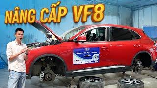 Nâng cấp hệ thống treo VinFast VF8 để chuẩn bị đi xuyên Đông Dương| VietNam EV Rally| Xế Cộng