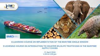 E-learning course on combatting wildlife trafficking in the maritime supply chains