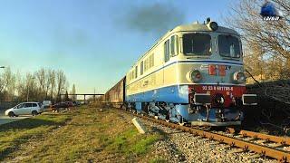 ST43 Rumun  60-1708-6 & Marfar CER FERSPED Freight Train in Oradea - 21 March 2022