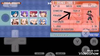 Cheat/Código Dinheiro infinito (Pokémon Soul Silver)