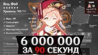 Я собрал ТОП 1% Ян Фей мира ДВАЖДЫ и вот на что она способна | Genshin Impact