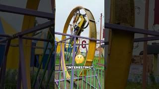 I don't know what to think of this amusement park... 