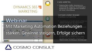 Webinar: Microsoft Dynamics 365 for Marketing