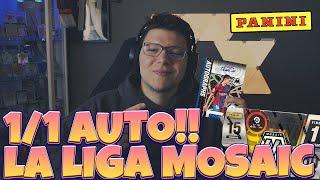 WAS EINE BOX!! 1 OF 1 AUTOGRAMM GEZOGEN!! | 2021-22 PANINI MOSAIC LALIGA SOCCER HOBBY BOX