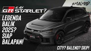 TOYOTA STARLET BARU DI 2025?! | LEGENDA BALIK LAGI?! | Virtual Modification #MALMOD #Starlet #Yaris